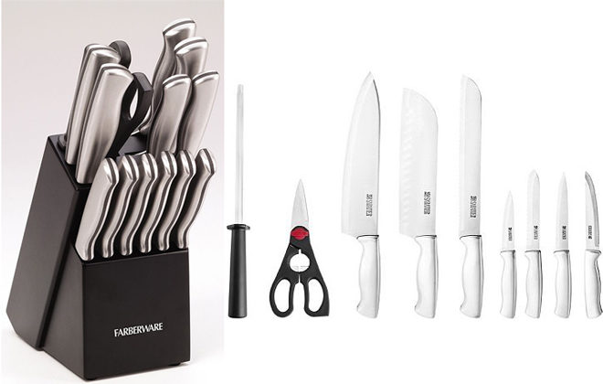 *HOT* $16.99 (Reg $70) Farberware 15pc Cutlery Set + FREE Pickup