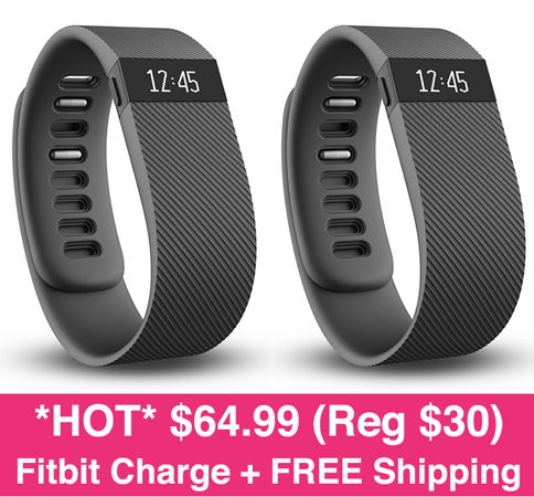 *HOT* $64.99 (Reg $130) Fitbit Charge + FREE Shipping