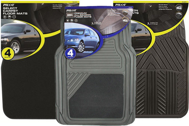$7.99 (Reg $20) Car Floor Mats + FREE Pickup