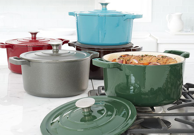 $45.89 (Reg $100) Food Network 5.5-Quart Dutch Oven + FREE Pickup