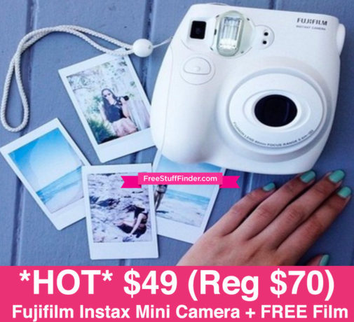 $49 (Reg $69) Fujifilm Instax Mini Camera + FREE Mini Film