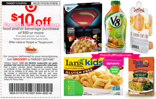 *HOT* $10 Off $50 Grocery Purchase at Target (Through 11/19, Print Now!)