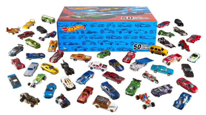 *HOT* $28 for 50 Hot Wheels ($0.57 Per Car) + FREE Shipping (Today Only)