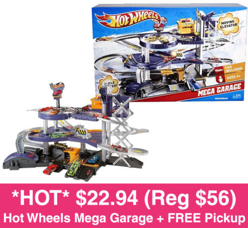 *HOT* $22.94 (Reg $56) Hot Wheels Mega Garage + FREE Pickup (LIVE NOW)