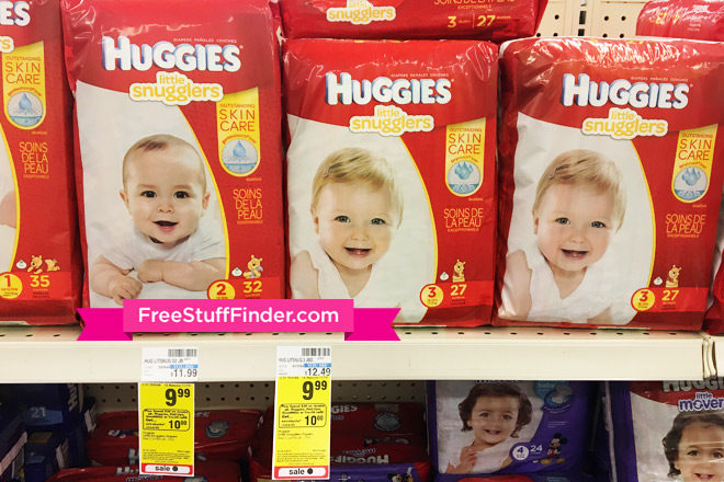 $4.66 (Reg $11.99) Huggies Jumbo Pack Diapers at CVS