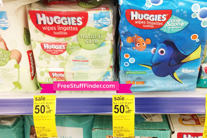 $4.62 (Reg $7.49) Huggies Baby Wipes at Walgreens