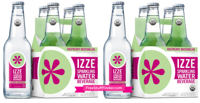 $1.74 (Reg $3) Izze Sparkling Water 4-Packs at Walgreens