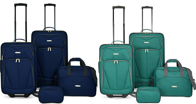 *HOT* $39.99 (Reg $160) 4-Piece Luggage Set + FREE Shipping (Today Only!)