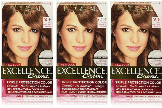 lorealhaircolorchestnut