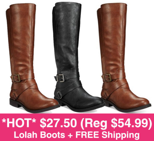 *HOT* $30.79 (Reg $55) Style & Co Lolah Boots + FREE Pickup