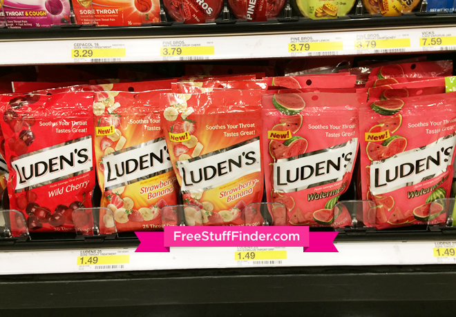 $0.25 (Reg $1.49) Luden's Throat Drops at Target