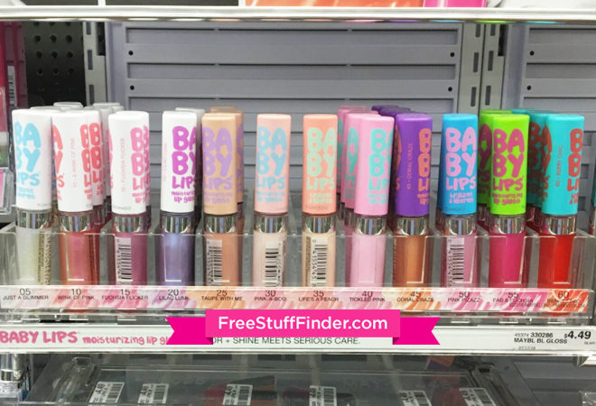 *HOT* $0.99 (Reg $4.49) Maybelline Baby Lips Moisturizing Lip Gloss at CVS