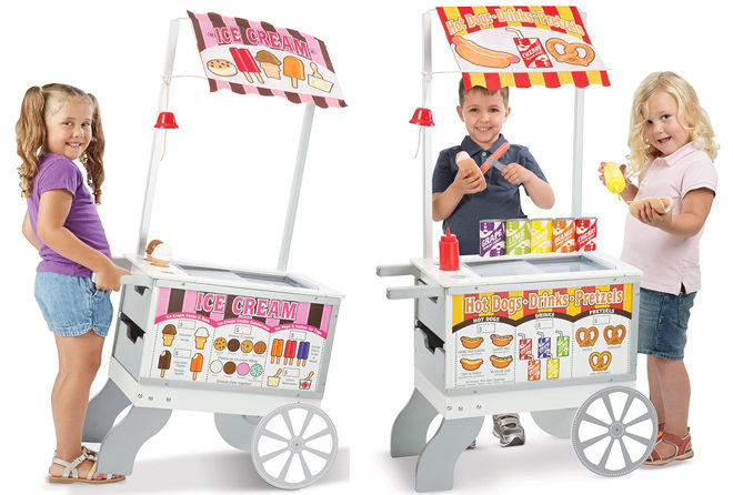 *HOT* $90.99 (Reg $200) Melissa & Doug Food Cart Toy + FREE Shipping