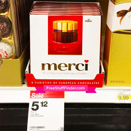 *HOT* $1.84 (Reg $5.69) Merci Chocolates at Target (Ends TODAY!)