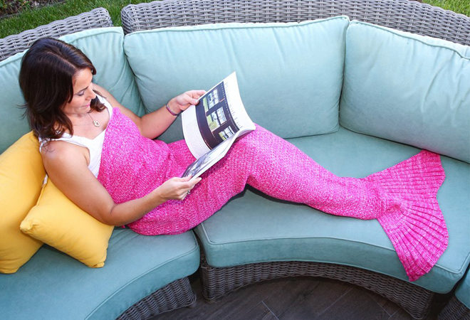 *HOT* $7.49 Mermaid Blankets for Adults & Kids (Today Only!)