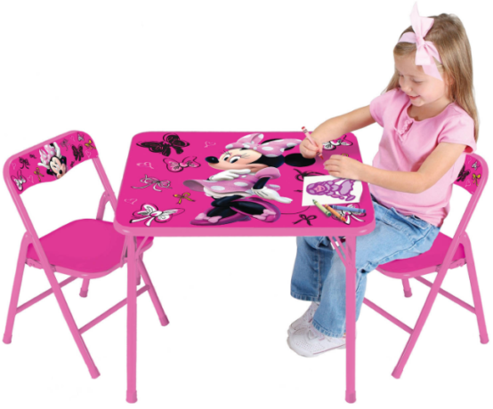 *HOT* $20 (Reg $35) Disney Minnie & Disney Frozen Activity Table Set - Includes Chairs!