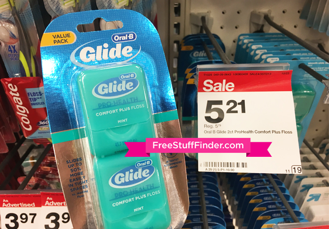 *HOT* $2.95 (Reg $5.79) Oral-B Glide Floss 2-Pack at Target (PRINT NOW!)