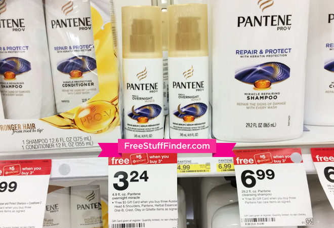 *HOT* FREE Pantene Overnight Miracle Treatment at Target + Moneymaker