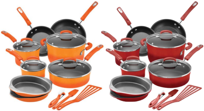 *HOT* $89.97 (Reg $290) Rachael Ray 15-Piece Cookware + FREE Shipping (LIVE!)