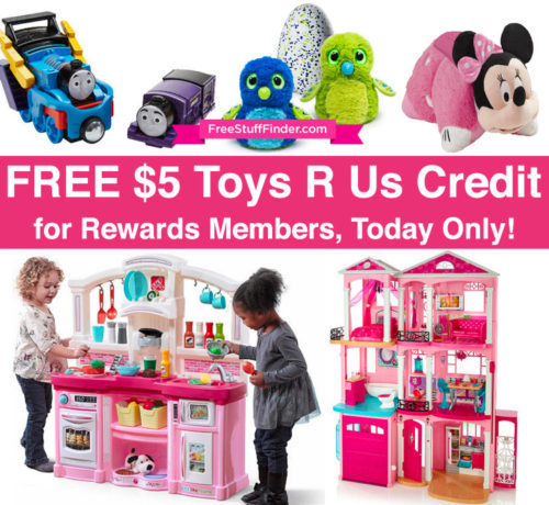 FREE $10 ToysRUs Reward With $19 Order + Store Pickup