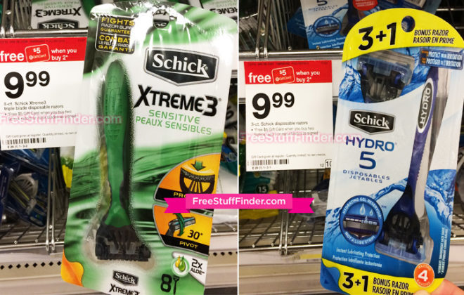 *HOT* $3.99 (Reg $10) Schick Disposable Razors at Target (Print Now!)