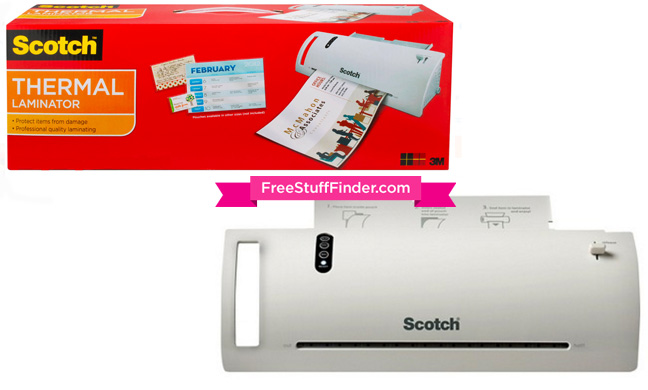 *HOT* $9.98 (Reg $20) Scotch Thermal Laminator + FREE Store Pickup