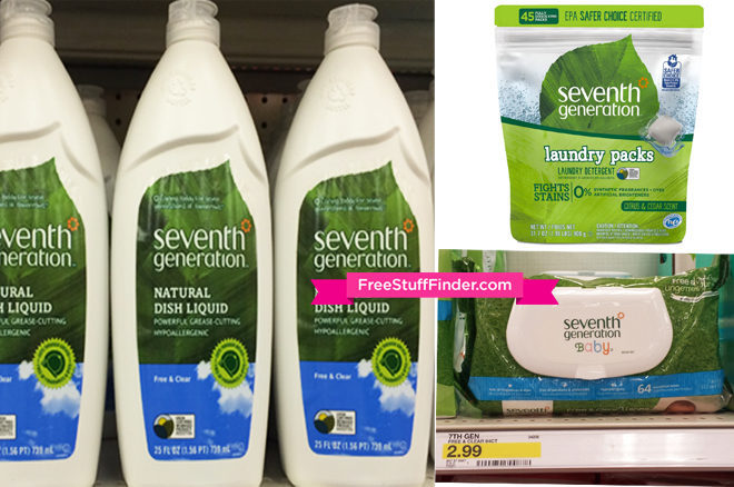 *NEW* 30% Off Seventh Generation Cartwheel Offers + Target Deals