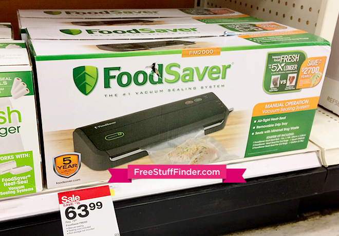*HOT* $49.99 (Reg $80) FoodSaver Vacuum Sealing System at Target (Print Now!)