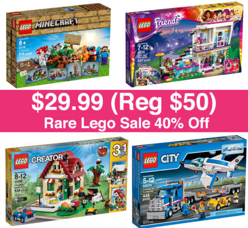 *HOT* 40% Off LEGO Sets + FREE Shipping (LIVE NOW!)