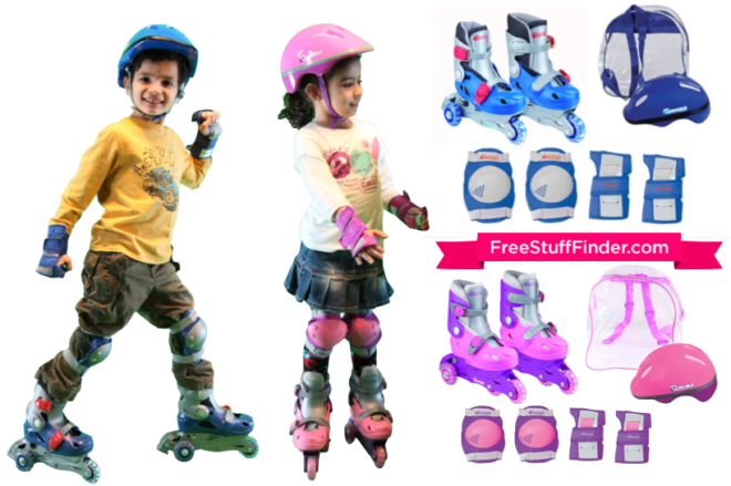 *HOT* $11.25 (Reg $50) Kid's 7-Piece Training Skates Set