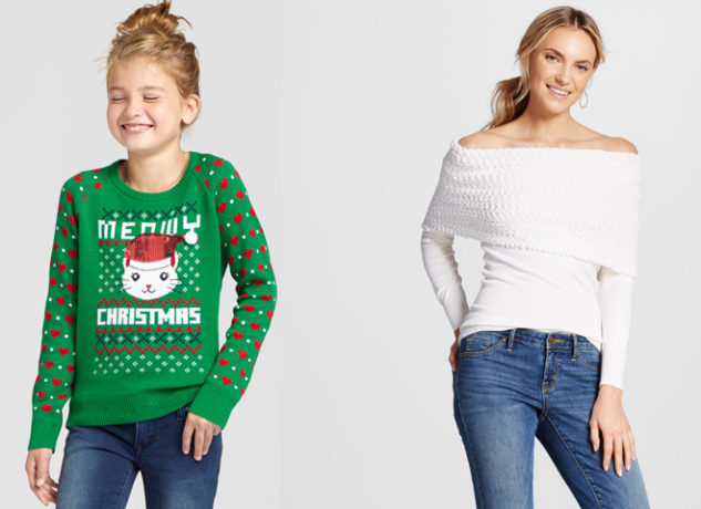 *HOT* 30% Off Sweaters at Target + FREE Shipping
