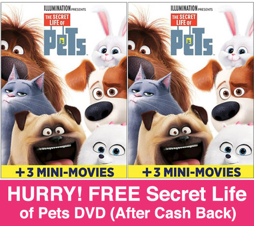 *HOT* FREE Secret Life of Pets DVD