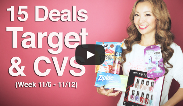 VIDEO: Target & CVS Coupon Deals & FREEBIES (Week 11/6-11/12)