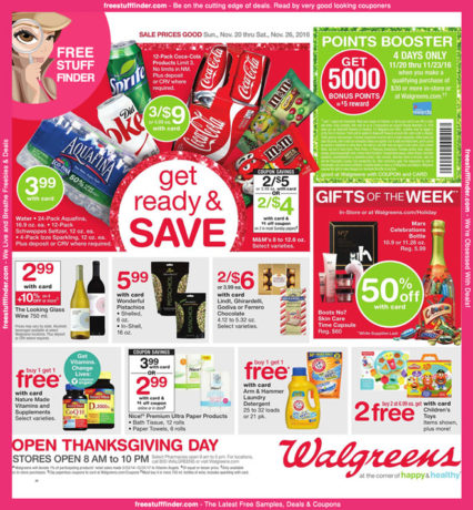 *HOT* Walgreens Ad Preview (Week 11/20 – 11/26)
