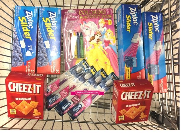 Shopping Trip: $4.30 for 11 Items at Walgreens (Free Cheez-It Crackers)