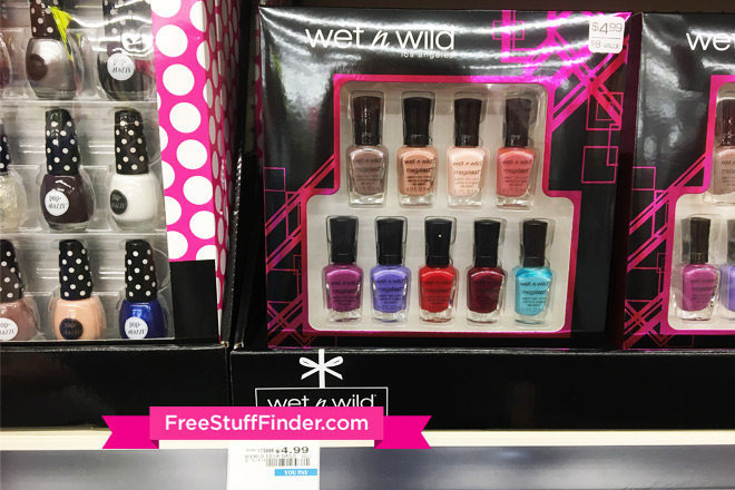 *HOT* $0.99 (Reg $5) Wet n Wild Nail Polish 9 Pack at CVS