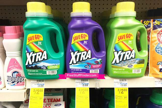 $0.94 (Reg $3.69) Xtra Laundry Detergent at CVS