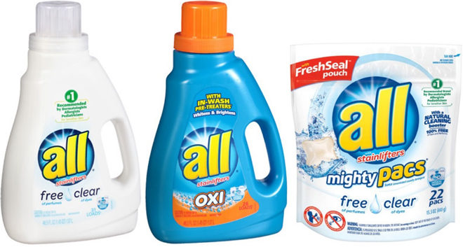 *NEW* $4.00 Off All Laundry Detergent Coupons (Print Now!)