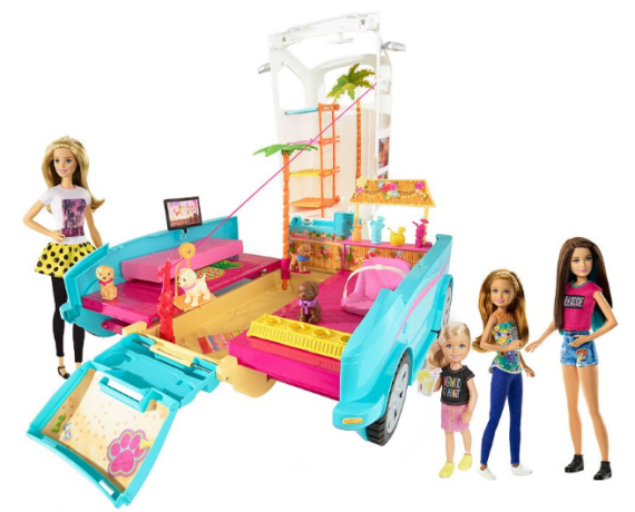 *HOT* $44.49 (Reg $140) Barbie Ultimate Puppy Mobile & 4 Doll Gift Set