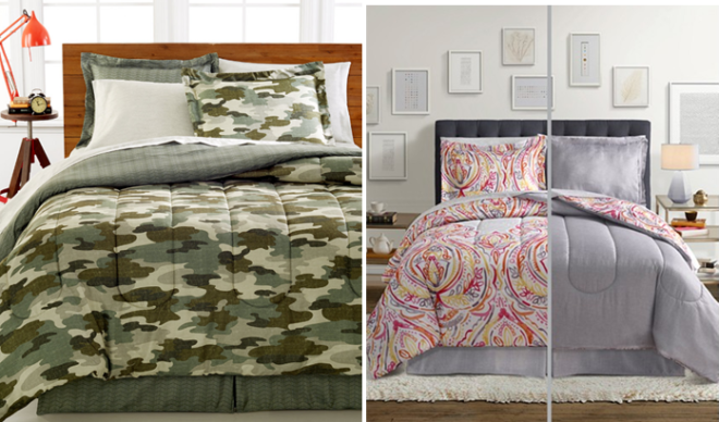 $16.99 (Reg $100) Camo 8-Piece Bedding Set + FREE Store Pickup