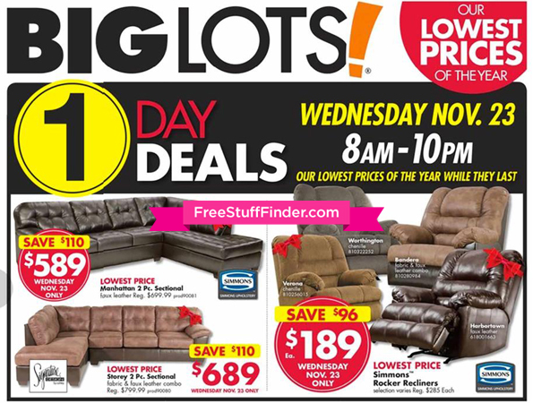 *HOT* Big Lots Black Friday Ad (11/23-11/26)