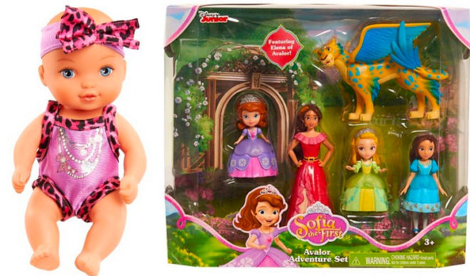 30% Off Waterbabies Dolls & Sofia the First Royal Family Figures Cartwheels