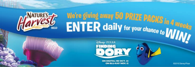 Finding Dory Make A Splash Sweepstakes