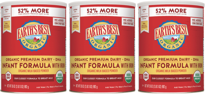 $18.97 (Reg $41) Earth’s Best Value Size Formula at Target