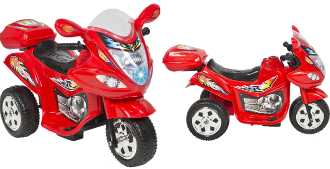 *HOT* $39.99 (Reg $120) Battery Powered Ride On Motorcycle + FREE Shipping