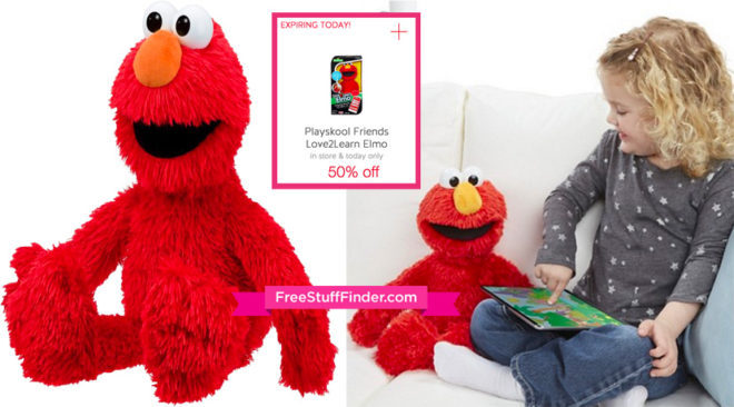 *HOT* 50% Off Playskool Love2Learn Elmo Cartwheel (Just $30 Today Only)