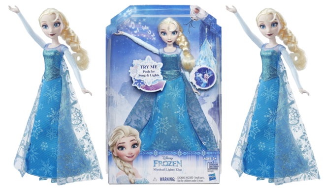 *NEW* 50% Off Frozen Musical Lights Elsa Doll Cartwheel Offer (Today Only)
