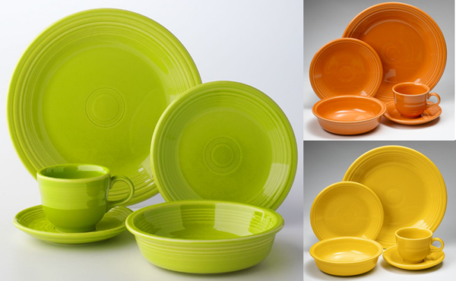 *HOT* $19.26 (Reg $56) Fiesta 5-Piece Dinnerware Place Setting + FREE Pickup