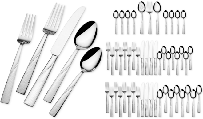 *HOT* $29.99 (Reg $80) Stainless Steel 51-Piece Flatware Sets + FREE Pickup