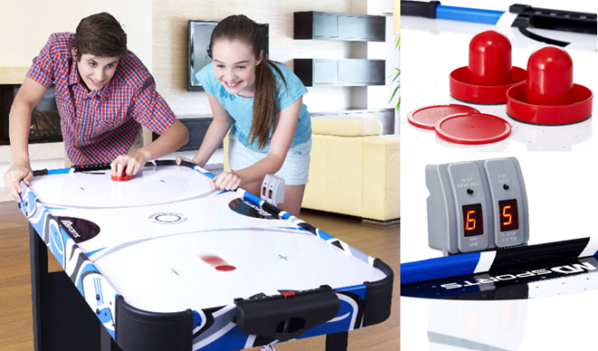 $33.89 (Reg $89) MD Sports Air Powered Hockey Table + FREE Pickup